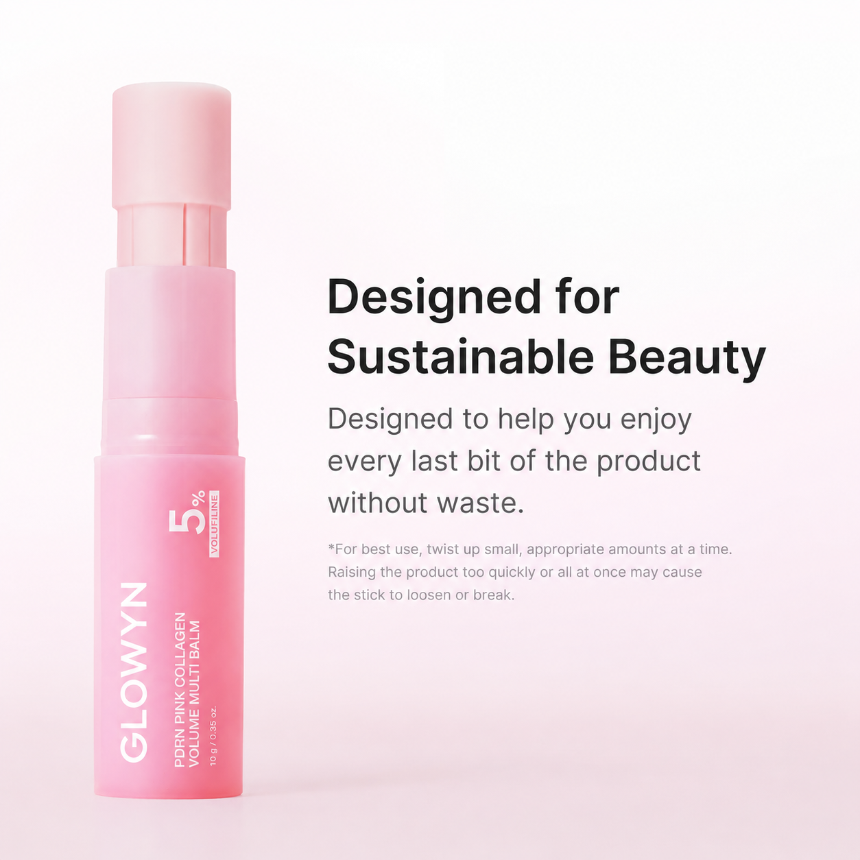 GLOWYN PDRN Pink Collagen Volume Volufiline Balm